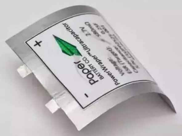 flexible paper battery 