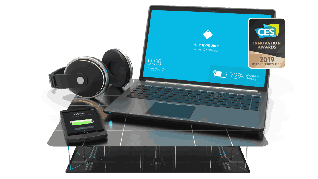 EnergySquare PbC wireless charging technology_CES