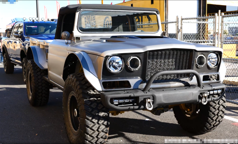 One of the most beautiful vehicles at the SEMA Show