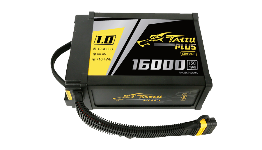 Tattu Plus 1.0 16000mAh 44.4V Lipo Smart Battery Pack