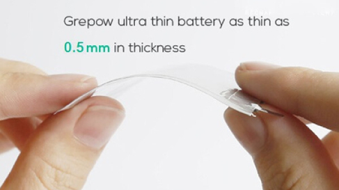 Ultra Thin Battery--0.5mm lipo battery