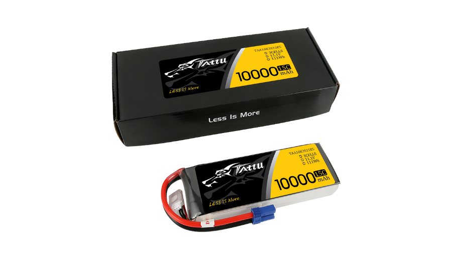 Tattu 3S 10000mAh 11.1V 15C Lipo Drone Battery For UAV