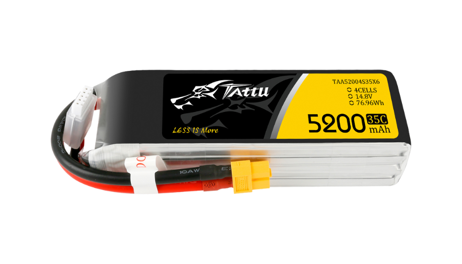 Tattu G-Tech 4S 5200mAh 14.8V 35C Lipo Drone Battery For UAV