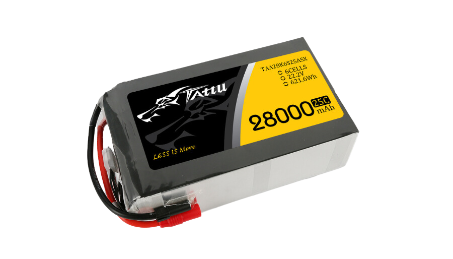 Tattu 6S 28000mAh 22.2V 25C Lipo Drone Battery for UAVs