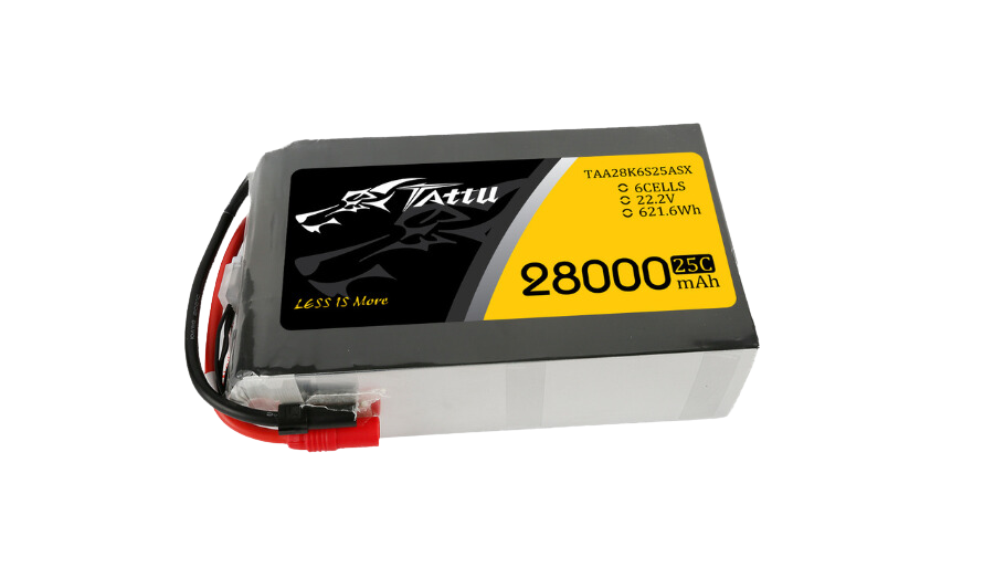 Tattu 6S 28000mAh 22.2V 25C Lipo Drone Battery for UAVs