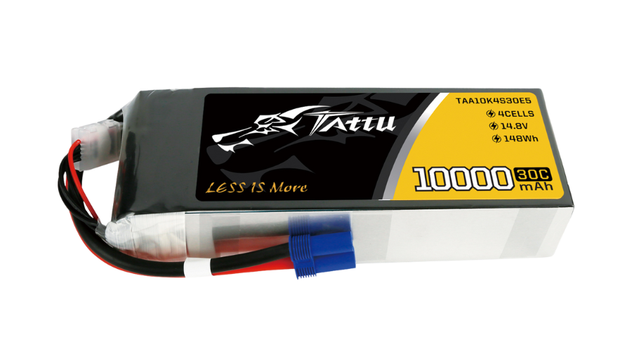 Tattu 4S 10000mAh 14.8V 30C Lipo Drone Battery For UAV