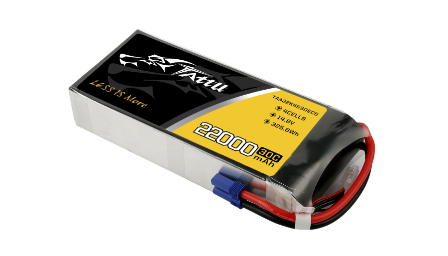 Tattu G-Tech 4S 22000mAh 14.8V 30C Lipo Drone Battery For UAV