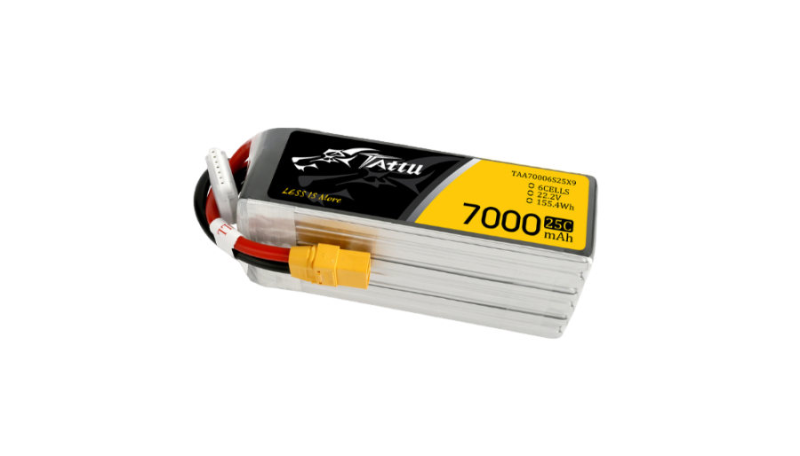 Tattu 6S 7000mAh 22.2V 25C Lipo Drone Battery for UAVs