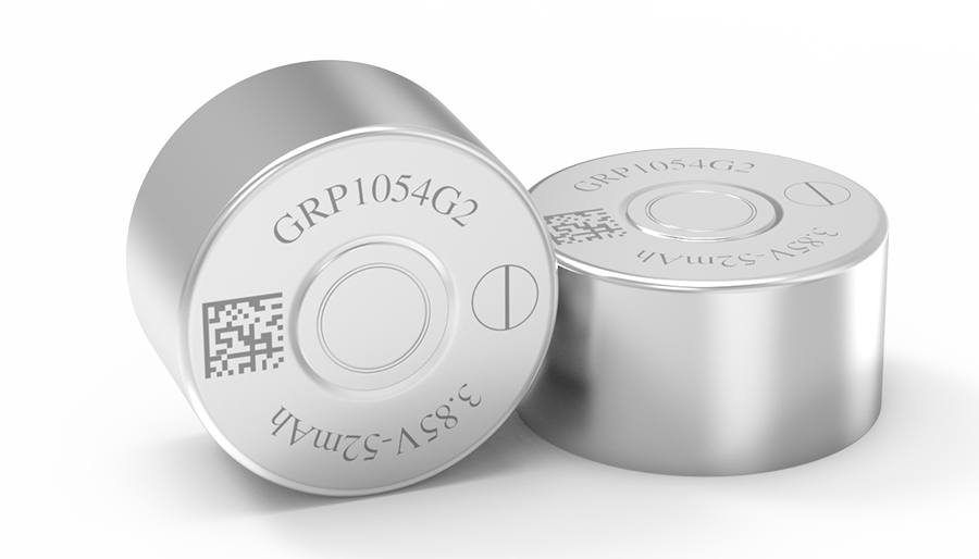 GRP1054G2 Rechargeable Lithium-Ion Button Cell Battery