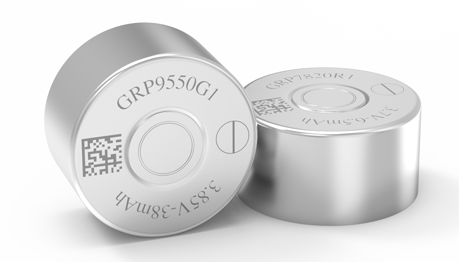 GRP9550G1 Rechargeable Lithium-Ion Button Cell Battery