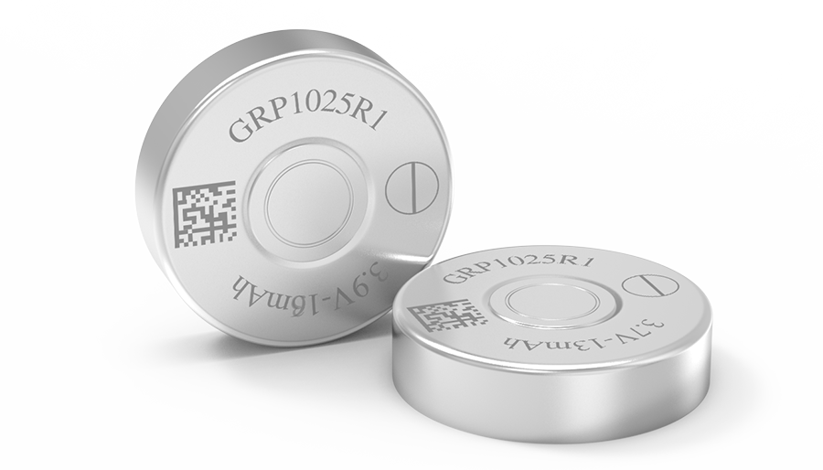 GRP1025R1 Rechargeable Lithium-Ion Coin Cell Battery