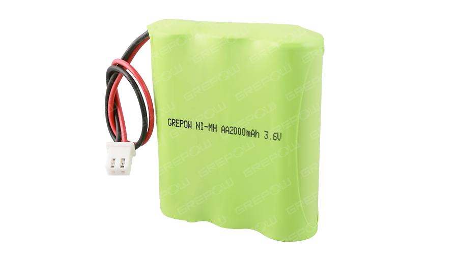 3.6V 2000mAh AA NiMH Battery for BlueTooth Smart Speaker-2