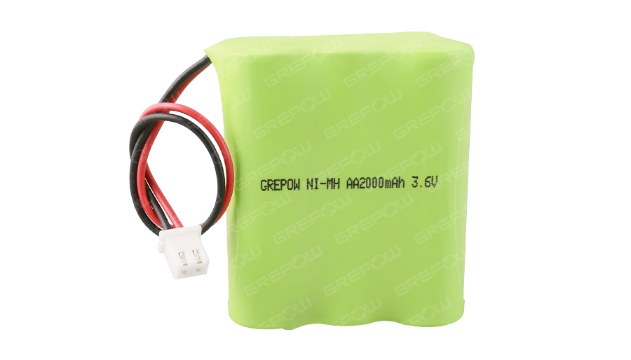 3.6V 2000mAh AA NiMH Battery for Smart Speaker-1