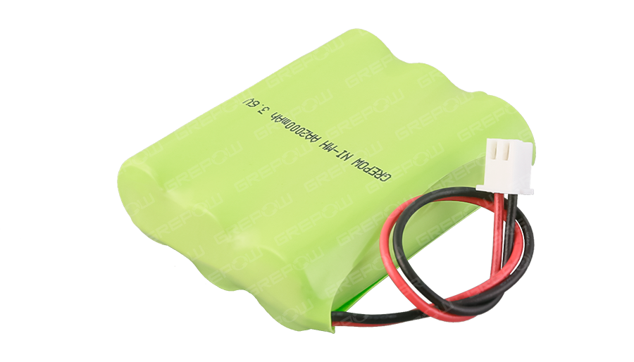 3.6V 2000mAh AA NiMH Battery for Smart Speaker-3