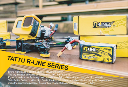 FPV Battery of Tattu R-Line LiPo Series