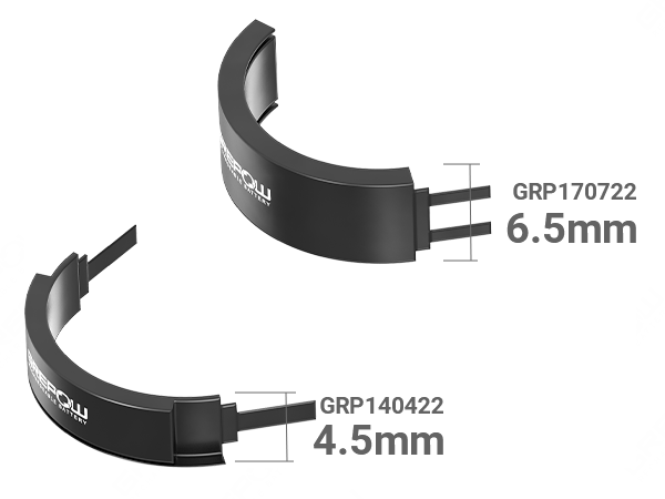 NeoRRow Curved Ring Battery Size | Grepow