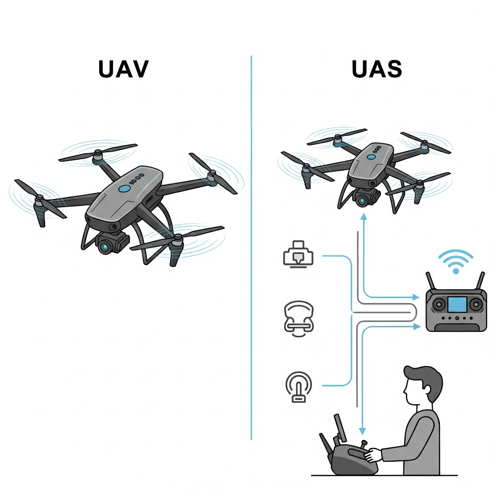 UAV vs UAS: What’s the Difference?