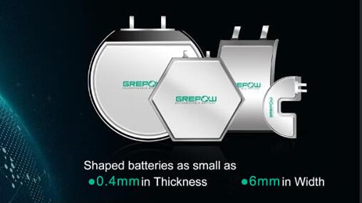 shaped battery